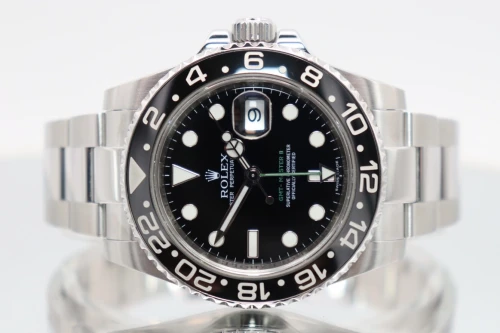 Rolex GMT-Master II 40mm 116710LN Black Dial Box & Papers 2008