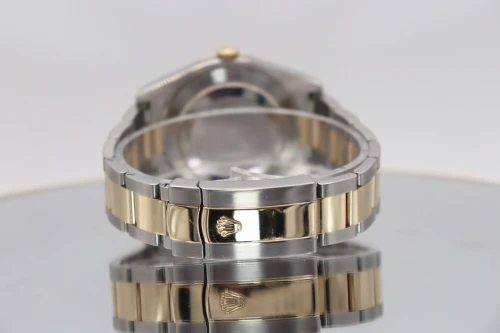 Rolex Datejust II Diamond Dial Steel & 18k Yellow Gold 116333 Boxed Circa 2014