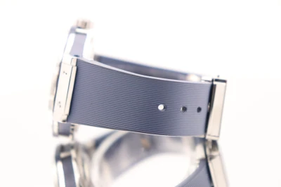 Hublot Big Bang 38mm Steel Blue Dial Diamond Bezel 361.SX.7170.RX B&P 2022