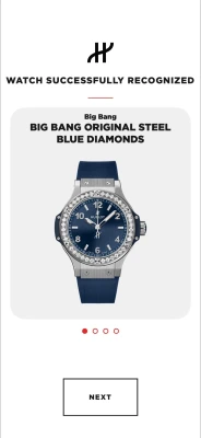 Hublot Big Bang 38mm Steel Blue Dial Diamond Bezel 361.SX.7170.RX B&P 2022