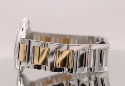 Cartier Ballon Bleu Steel & 18K Gold Auto 3001 Box & Papers 2013