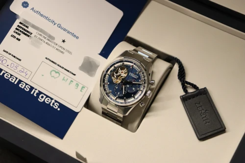 Zenith El Primero Chronomaster Open 42MM Blue Dial 03.3300.3604/69.C823 2024 B&P