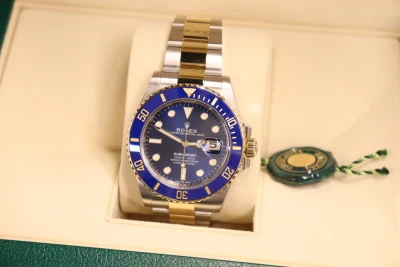 Rolex Submariner 41mm Steel & 18K Yellow Gold 126613LB Boxed Circa 2022