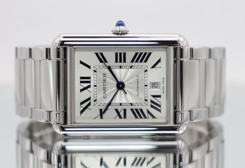 Cartier Tank Must XL Date Automatic Stainless Steel WSTA0053 Full Set 2022