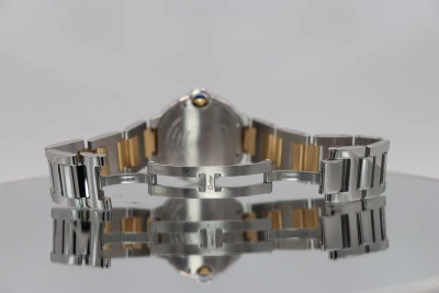 Cartier Ballon Bleu 36MM Automatic 18K Yellow Gold & Stainless 3284 B&P 2013