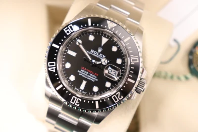 Rolex Seadwller Anniversary Red Writing 43MM Sstainless Steel 126600 Box & Papers 2021