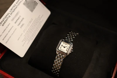 Cartier Panthere Mini 25MM Stainless Steel WSPN0012 Quartz Full Set 2025