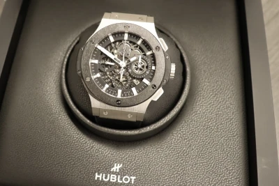 Hublot Big Bang Areo Fusion 44MM Titanium & Steel 311.SM.1170 Boxed Circa 2012