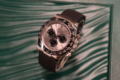 Rolex Daytona 18K White Gold Ghost Dial Oysterflex 116519LN Box & Papers 2023