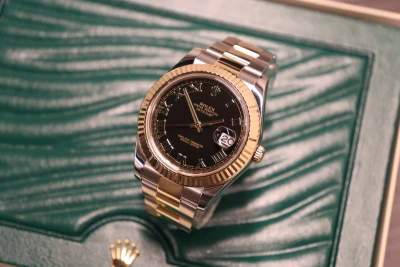 Rolex Datejust II Steel & 18K Yellow Gold & Steel 116333 Box & Papers 2014