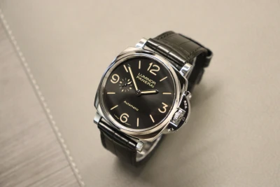 Panerai Luminor Due 45mm PAM00674 Black Dial Stainless Steel Automatic 2017