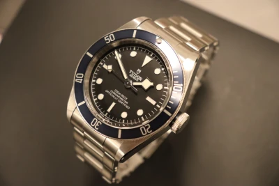 Tudor Black Bay 41MM Blue Bezel Stainless Steel 79230B Box & Papers 2020