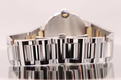 Cartier Ballon Bleu Steel & 18K Gold Auto 3001 Box & Papers 2013