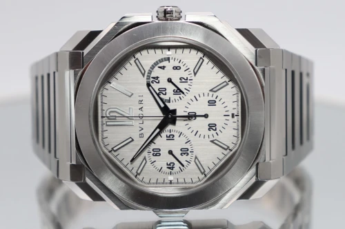 Bulgari Octo Finissimo Chrono GMT 43mm Stainless Steel 103661 E-Warranty 2022
