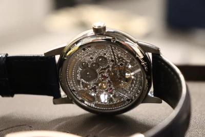 Glashutte Original Senator Moon Phase Skeleton 18K WG 14913150430 B&P 2022