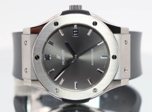 Hublot Classic Fusion Grey Titanium 45mm Ref. 511.NX.7071.RX E-Warranty 2023
