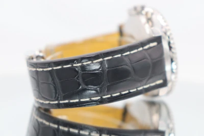 Breitling Navitimer Chronograph Stainless Steel Black Strap B&P 2019