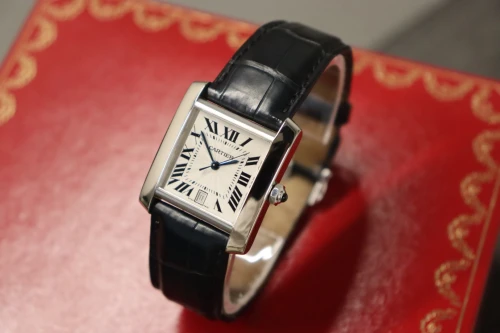 Cartier Tank Française Large 18K White Gold Silver Dial 2366 Boxed Circa 2001