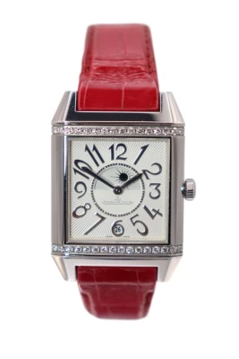 Jaeger-LeCoultre Reverso Squadra 235.8.76 Ladies Factory Diamond Set Circa 2005