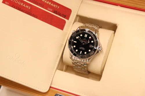 Omega Seamaster Diver 300M 42mm Black Dial Ref. 212.30.41.20.01.003 B&P 2017