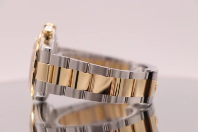 Rolex Cosmograph Daytona 18K Yellow Gold & Stainless Steel White Dial 116523 Box & Papers 2014