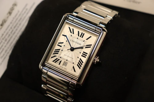Cartier Tank Must XL Date Automatic Stainless Steel WSTA0053 Full Set 2022