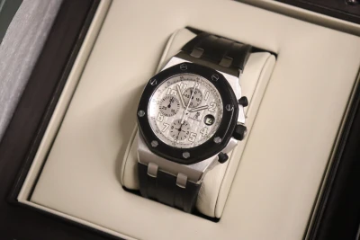 Audemars Piguet Royal Oak Offshore 42MM Rubber Clad 25940SK.OO.D002CA B&P 2009