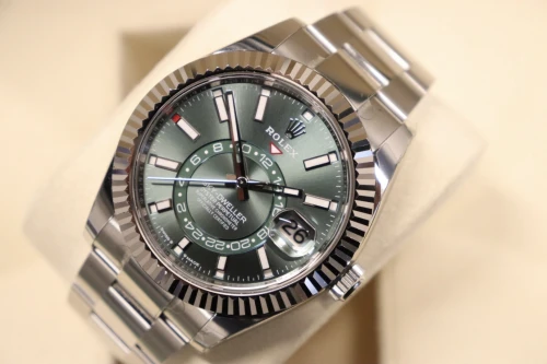 Rolex Sky-Dweller 336934 Mint Green Dial 42mm Stainless Steel 2024 Full Set Stickered