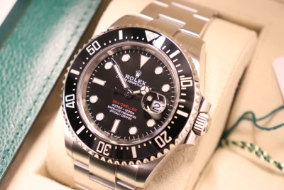 Rolex Seadwller Anniversary Red Writing 43MM Sstainless Steel 126600 Box & Papers 2021