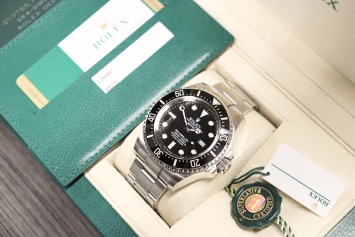 Rolex Seadweller 44mm Stainless Steel Black Dial Ref. 126660 2019 Box & Papers