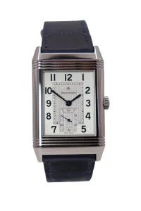 Jaegar Le Coultre Grand Reverso Stainless Steel Skeleton JLQ3738420 2015 B&P