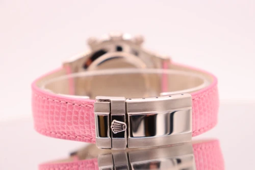 Rolex Daytona 18ct White Gold Pink Beach Mother of Pearl 116519 2004 Full Set