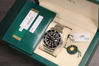 Rolex Seadweller SD43 Red Writing MK1 126600  Steel 50th Anniversary 2017 B&P