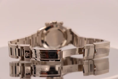 Rolex Cosmograph Daytona 18k White Gold Blue Dial 116519 Box & Papers 2019