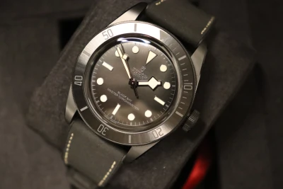 Tudor Black Bay Ceramic Black Dial Rubber Strap 79210CNU Box & Papers 2022