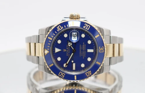 Rolex Submariner 116613LB Blue Dial 40mm Steel & 18k Gold Box & Papers 2013