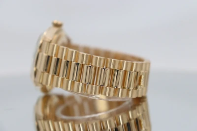 Rolex Datejust 36MM Presidential Sword Hands 18K Yellow Gold 1601 Boxed 1966