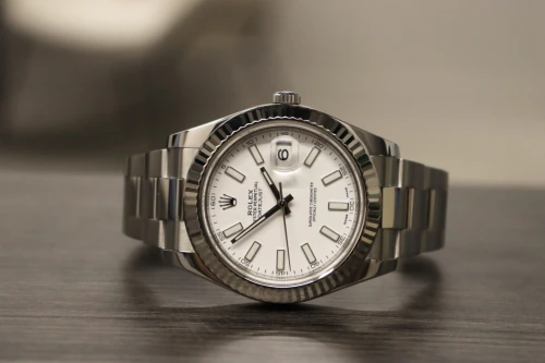 Rolex Datejust II White Dial Stainless Steel 116334 Box & Papers 2017