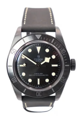 Tudor Black Bay Ceramic Black Dial Rubber Strap 79210CNU Box & Papers 2022