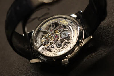 Glashutte Original Senator Moon Phase Skeleton 18K WG 14913150430 B&P 2022