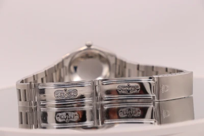 Rolex Oyster Airking 34MM Stainless Steel Grey Dial 5500 Boxed 1978