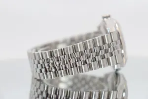 Rolex Datejust 36MM 18K White Gold Bezel Stainless Steel Jubilee 116234 B&P 2018