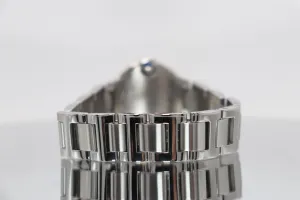 Cartier Ballon Bleu Satinless Steel White Dial Quartz W69010Z4 Boxed Circa 2008