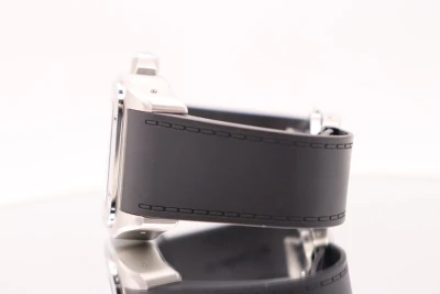 Cartier Santos XL100 Chronograph Steel Aftermarket Rubber Box & Paper Circa 2010