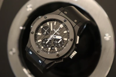 Hublot Big Bang 44mm Ceramic Titanium Carbon Dial 301.CI.1770.RX 2019 B&P