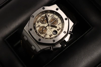 Audemars Piguet Royal Oak Offshore Safari 26470ST 42MM Boxed Circa 2015