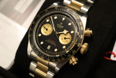 Tudor Black Bay Chronoghraph 41mm Steel & 18K Yellow Gold 79363N Full Set 2023