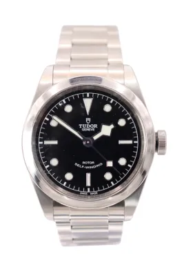 Tudor Rotor Stainless Steel Self Winding Black Dial 79540 Box & Papers 2022