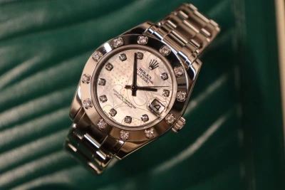 Rolex Pearlmaster 34MM Goldust Dream Diamond Dial 81319 Boxed Circa 2009