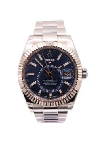 Rolex Skydweller 42mm Stainless Steel Blue Dial Ref. 326934 2020 Box & Papers